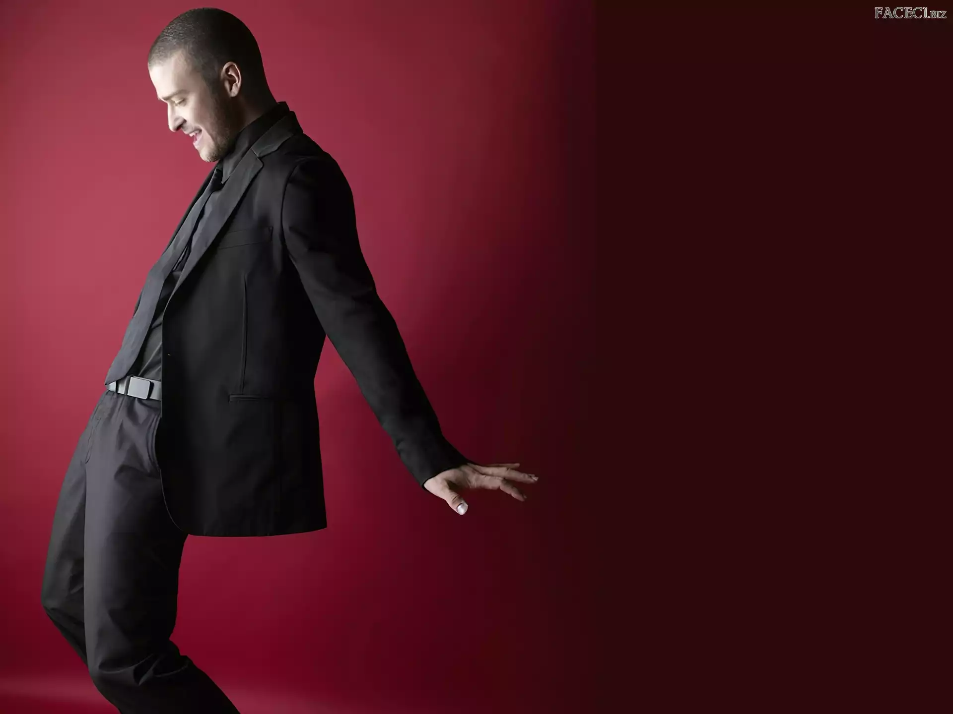 Garnitur, Justin Timberlake, Czarny