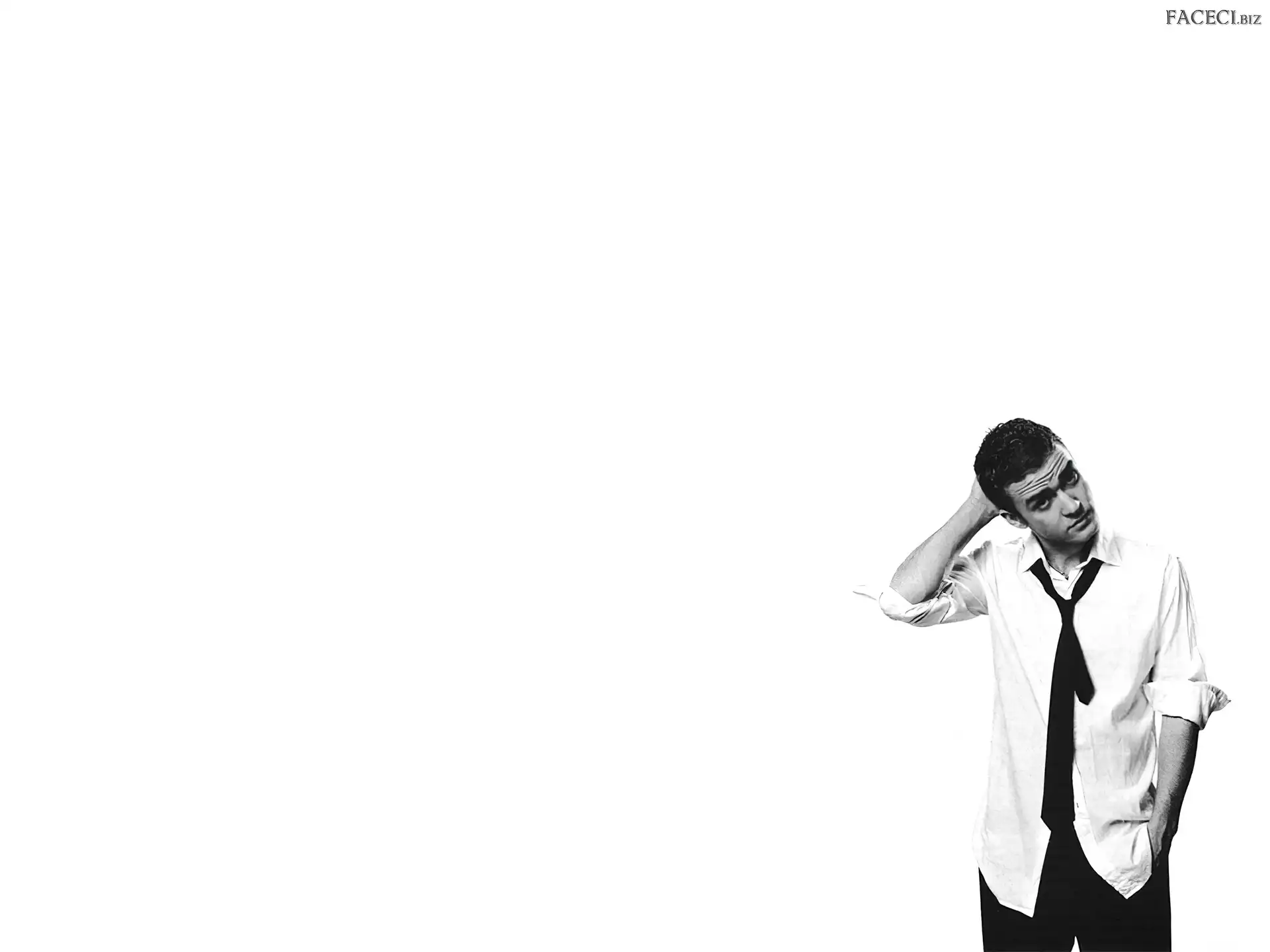 Koszula, Justin Timberlake, Biała