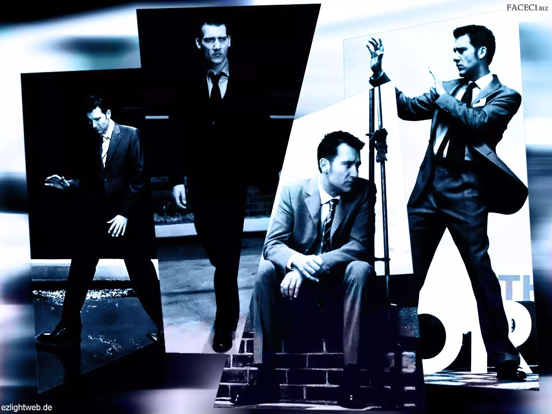 krawat, Clive Owen, garnitur