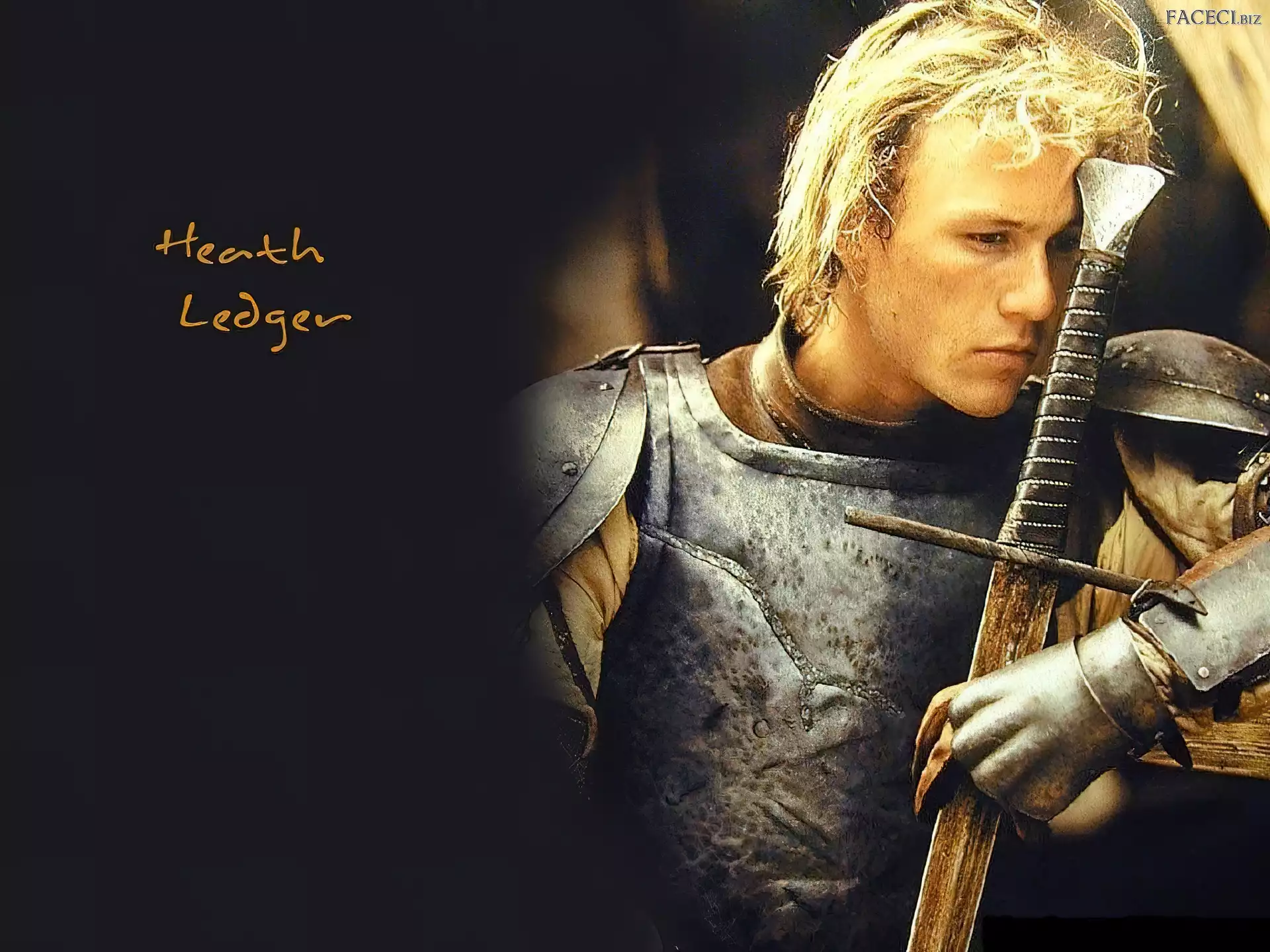 miecz, Heath Ledger, zbroja