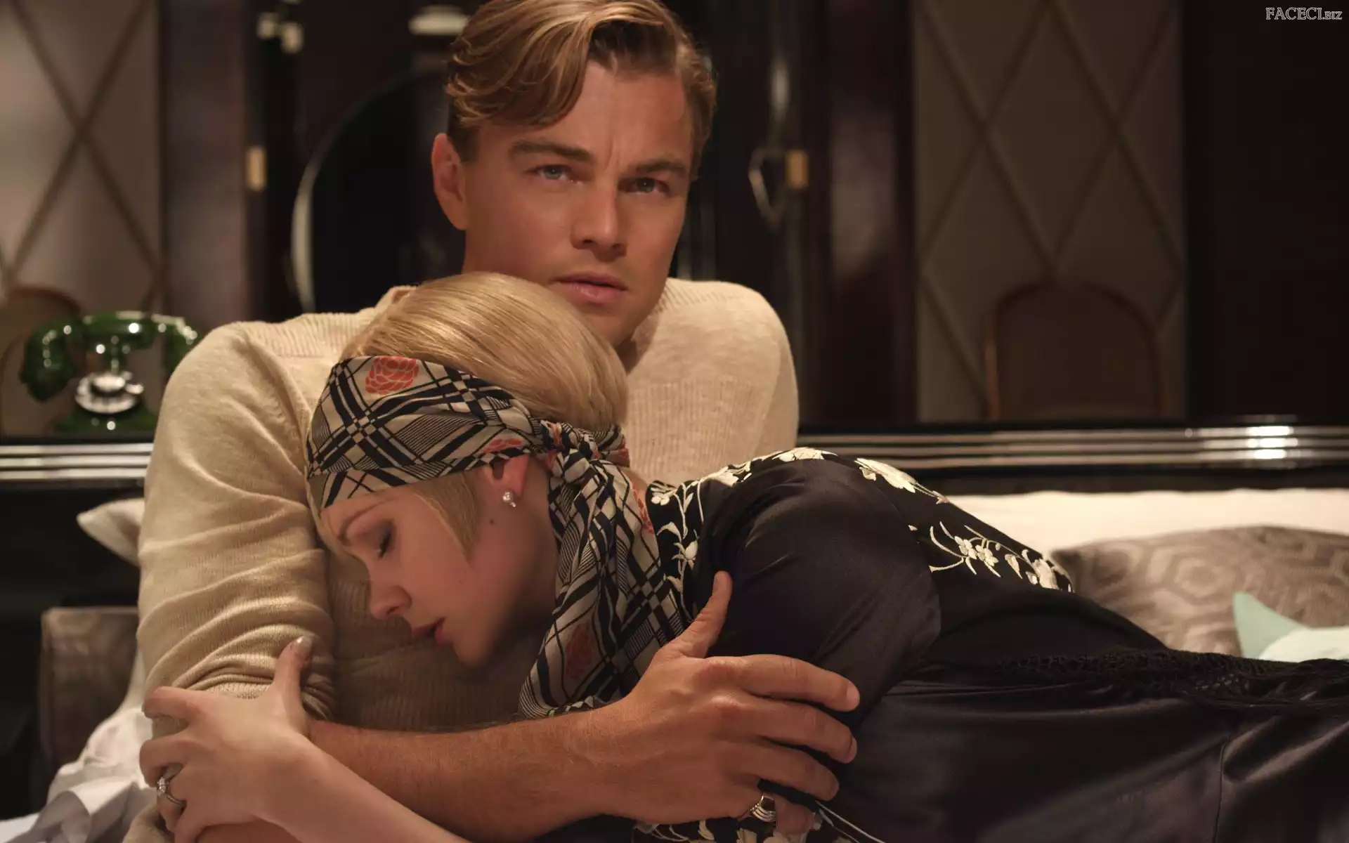 Mężczyzna, Para, Carey Mulligan, Leonardo DiCaprio, Kobieta , Aktorzy