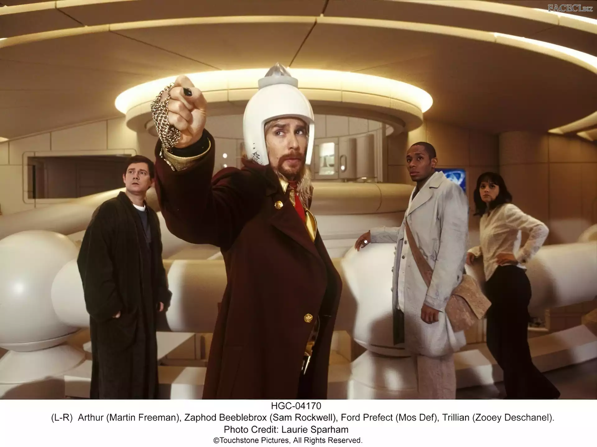 Martin Freeman, Mos Def, Sam Rockwell, Hitchhikers Guide To The Galaxy, Zooey Deschanel