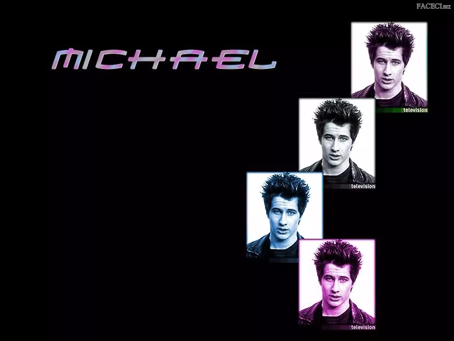 włosy, Brendan Fehr, ciemne